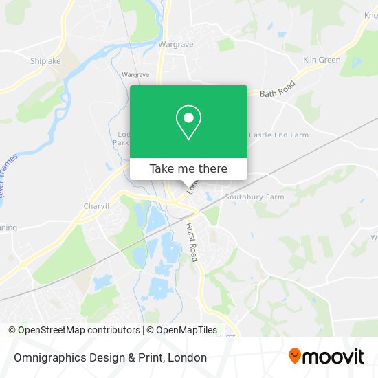 Omnigraphics Design & Print map