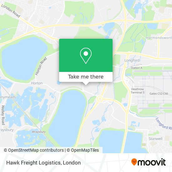 Hawk Freight Logistics map