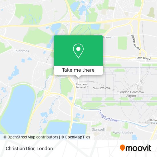 Christian Dior map