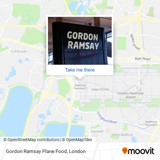 Gordon Ramsay Plane Food map