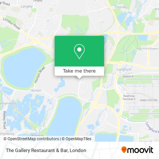 The Gallery Restaurant & Bar map