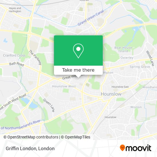 Griffin London map