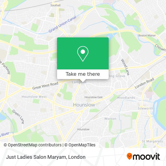 Just Ladies Salon Maryam map