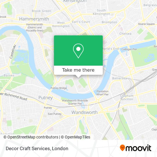 Decor Craft Services map