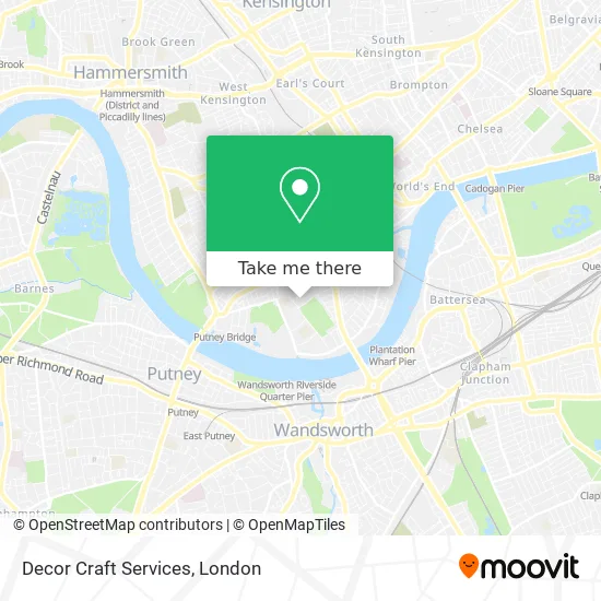 Decor Craft Services map