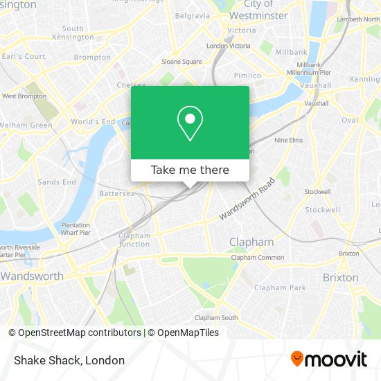 Shake Shack map