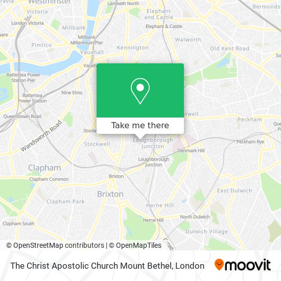 The Christ Apostolic Church Mount Bethel map