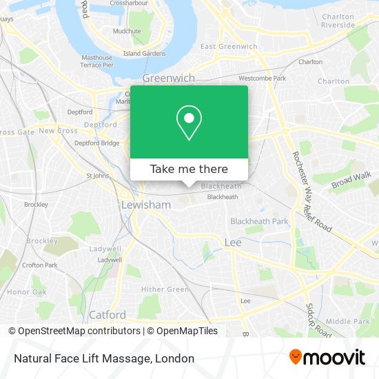 Natural Face Lift Massage map