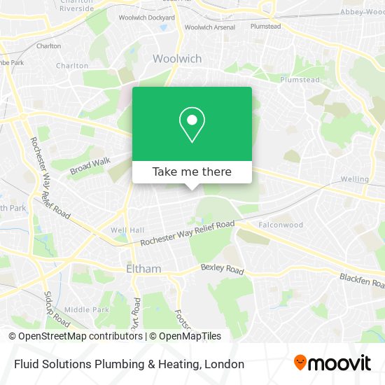 Fluid Solutions Plumbing & Heating map