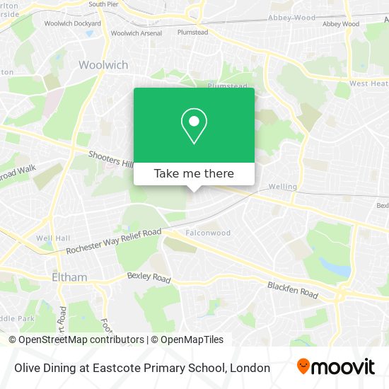 Olive Dining at Eastcote Primary School map