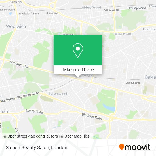 Splash Beauty Salon map