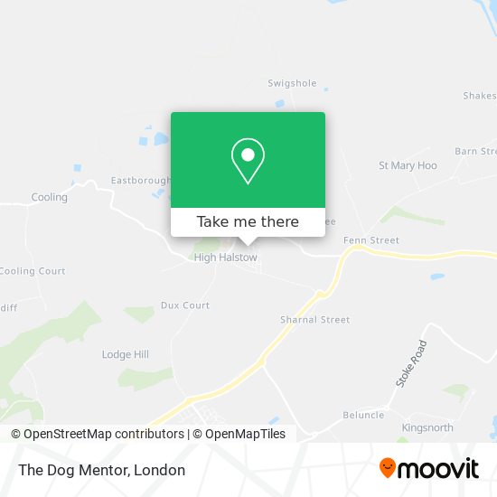 The Dog Mentor map