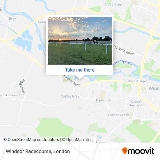 Windsor Racecourse map