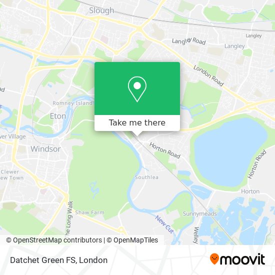 Datchet Green FS map