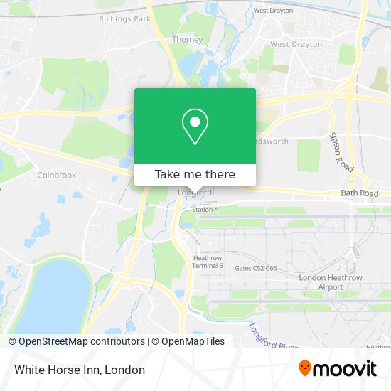 White Horse Inn map