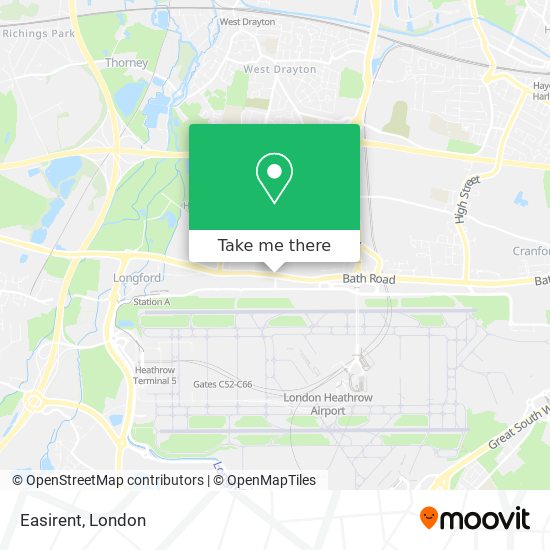 Easirent map