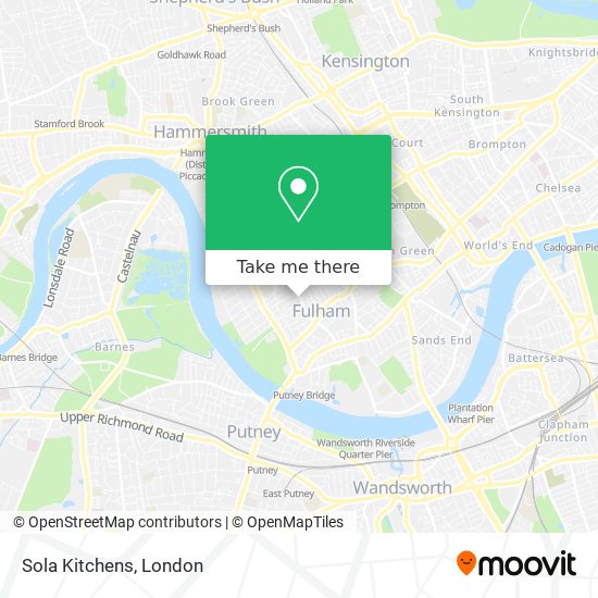 Sola Kitchens map