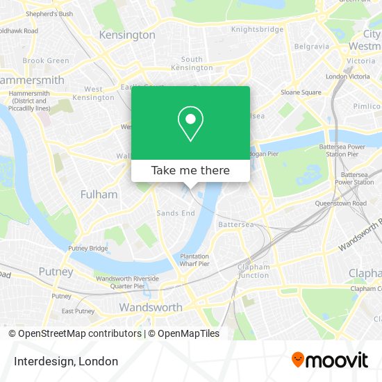 Interdesign map