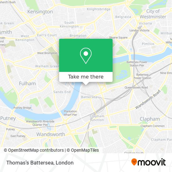 Thomas's Battersea map