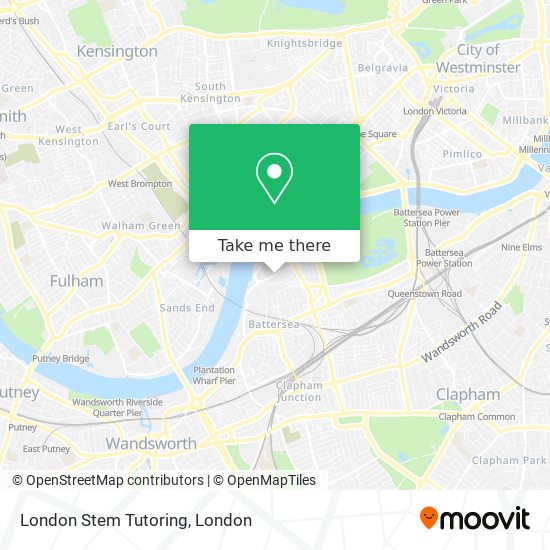 London Stem Tutoring map
