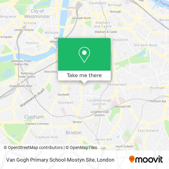 Van Gogh Primary School-Mostyn Site map