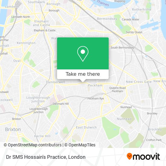 Dr SMS Hossain's Practice map