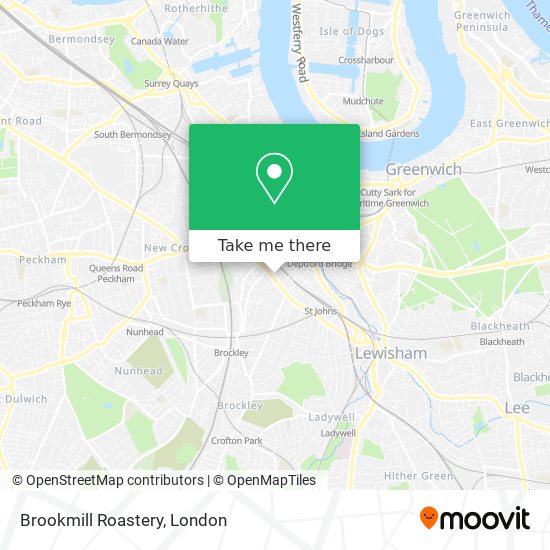 Brookmill Roastery map