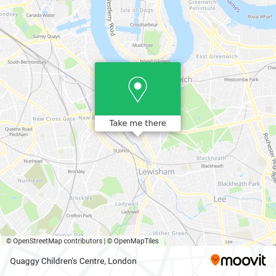 Quaggy Children's Centre map