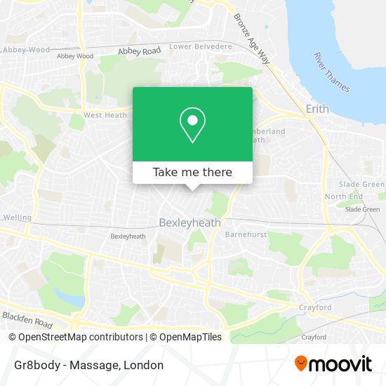 Gr8body - Massage map