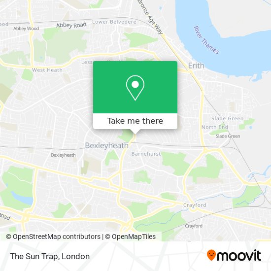 The Sun Trap map