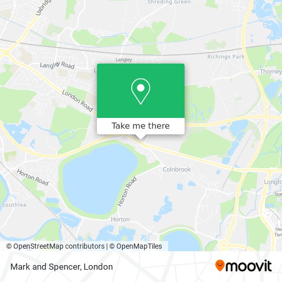 Mark and Spencer map