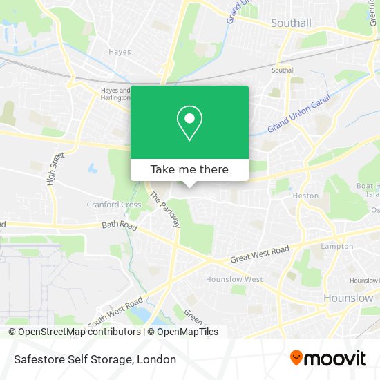 Safestore Self Storage map
