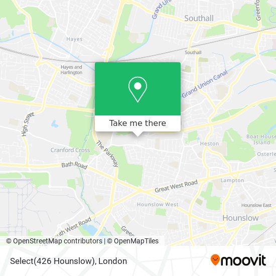 Select(426 Hounslow) map