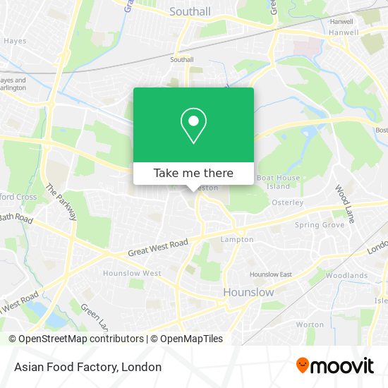 Asian Food Factory map