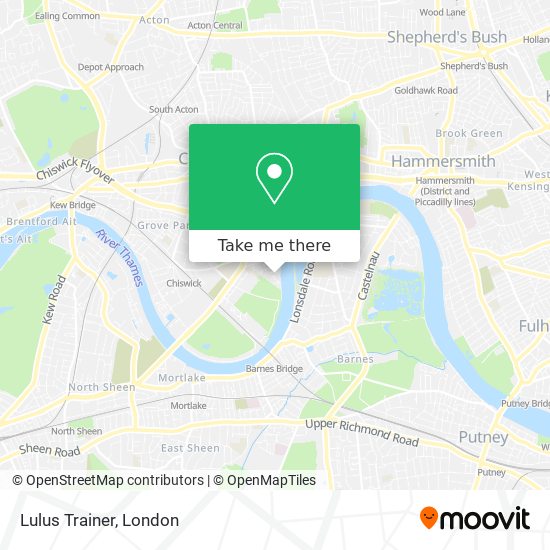 Lulus Trainer map