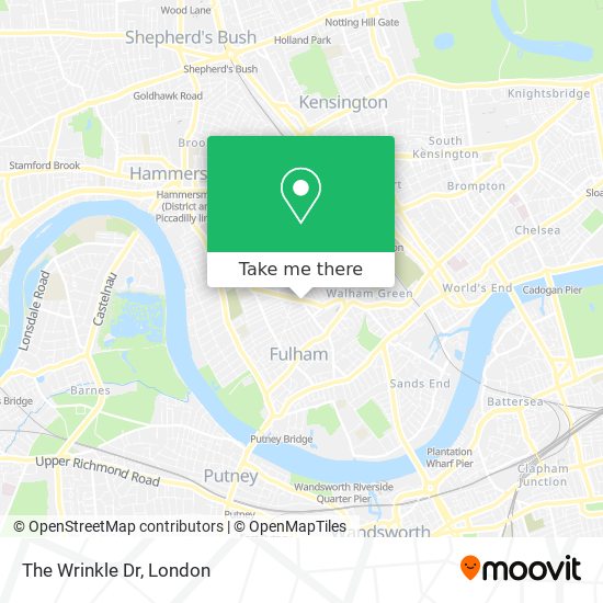 The Wrinkle Dr map