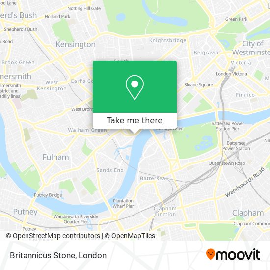Britannicus Stone map