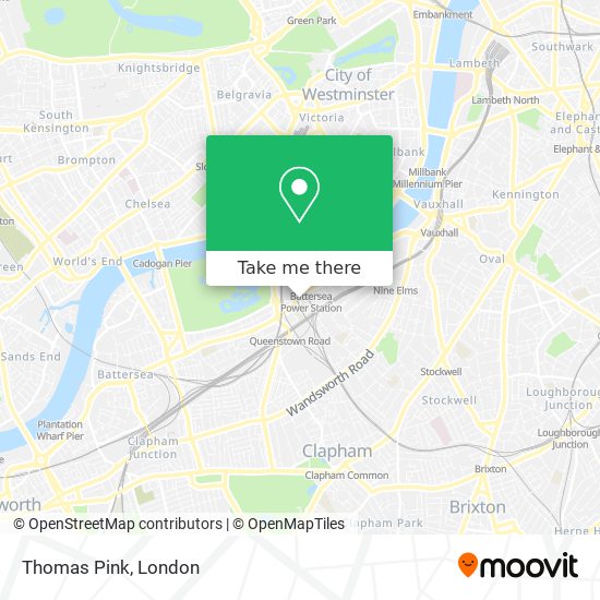 Thomas Pink map