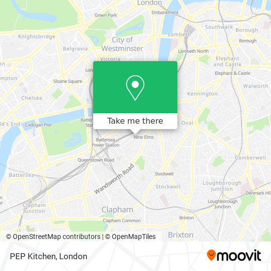 PEP Kitchen map