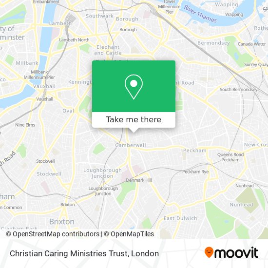 Christian Caring Ministries Trust map