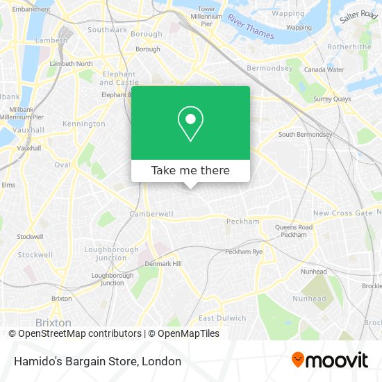 Hamido's Bargain Store map
