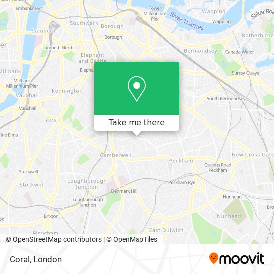 Coral map