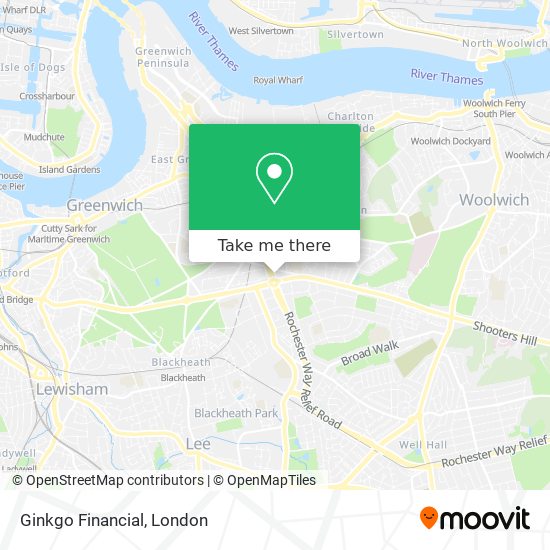 Ginkgo Financial map