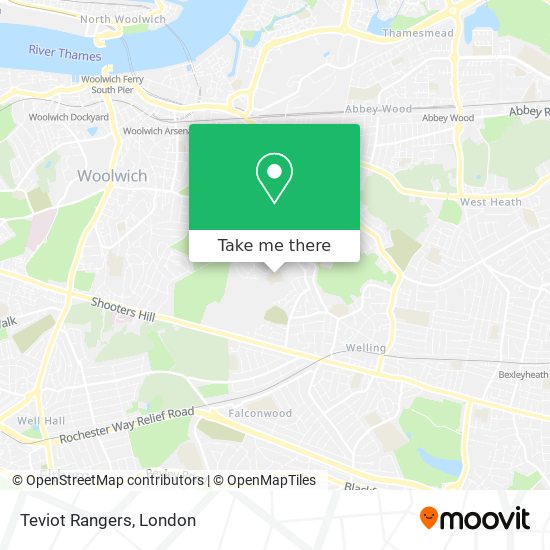 Teviot Rangers map