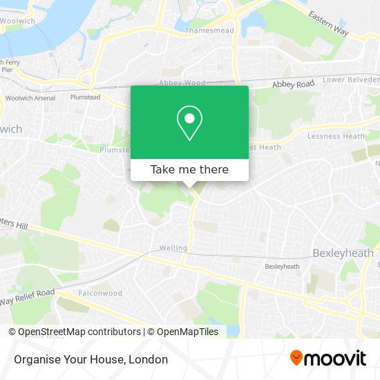 Organise Your House map