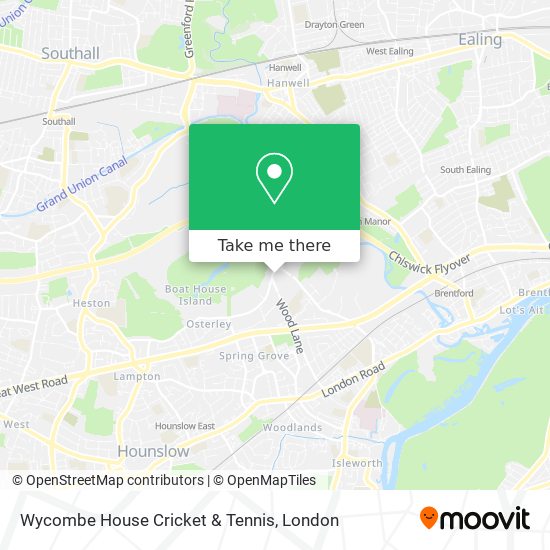 Wycombe House Cricket & Tennis map