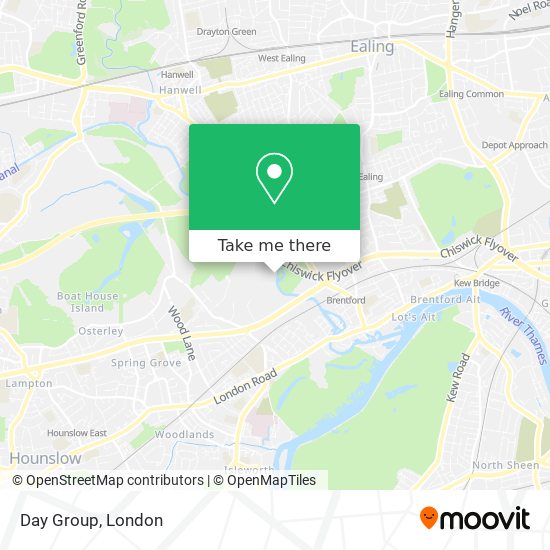 Day Group map