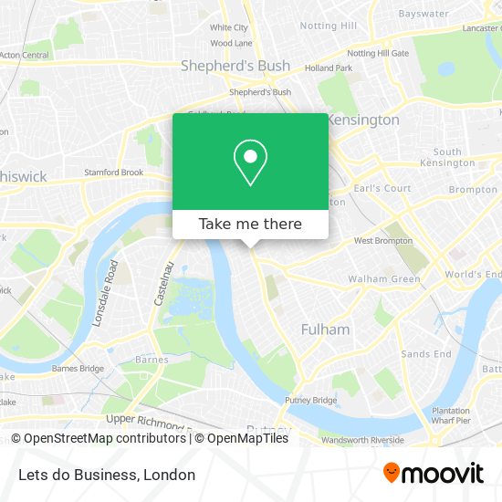 Lets do Business map