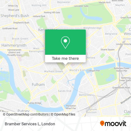 Bramber Services L map