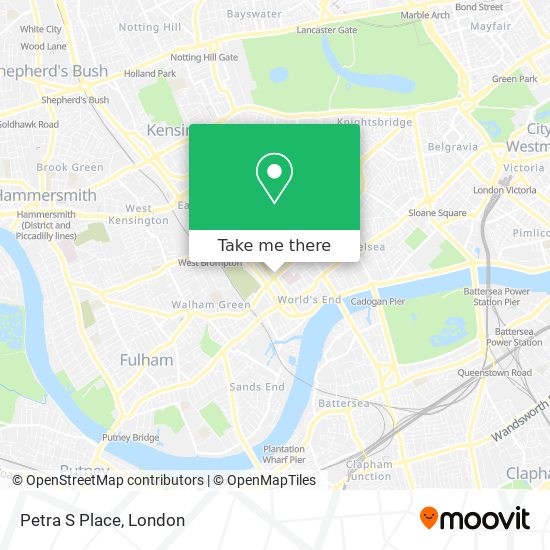 Petra S Place map